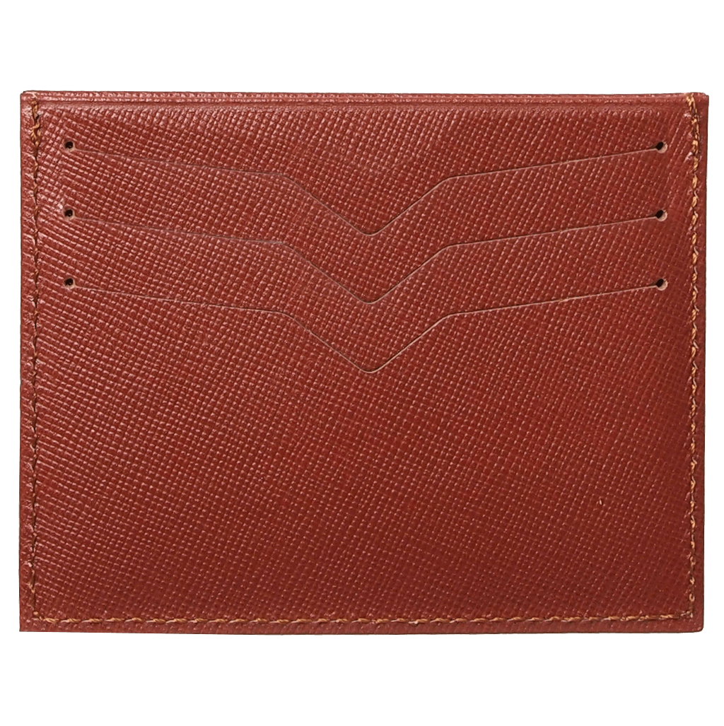 72 Smalldive Unisex Wallets Saffiano Credit Card Wallet Brown.
