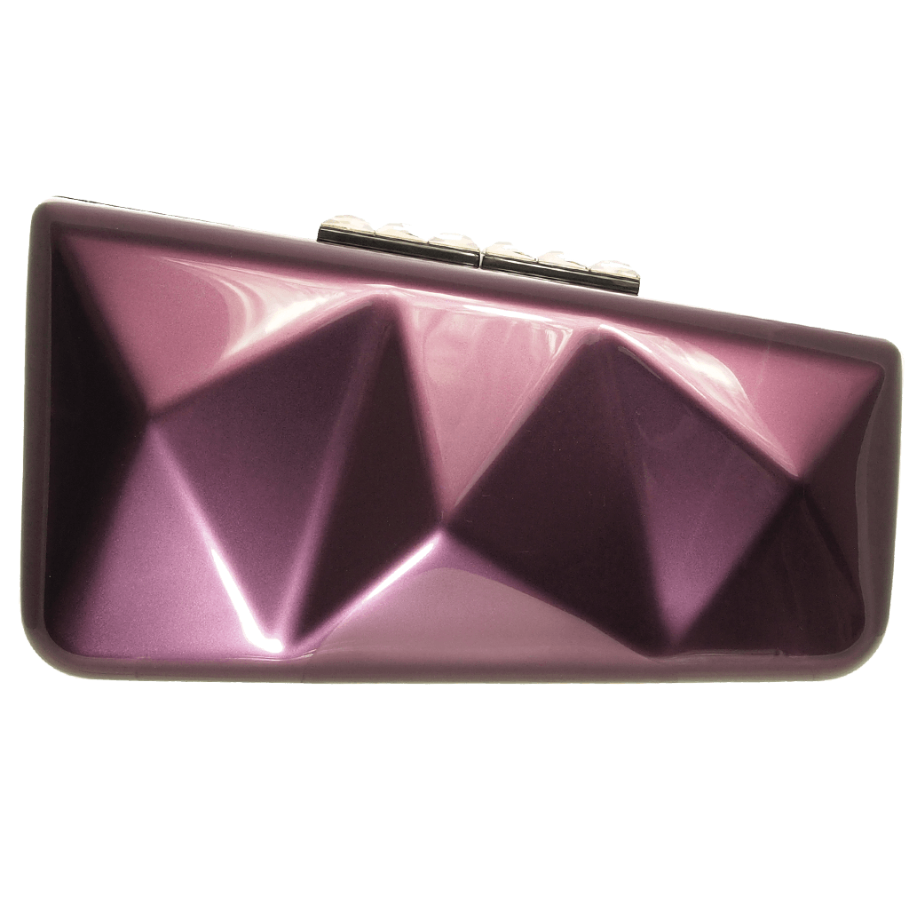 Minaudiére in Metallic Orchid.