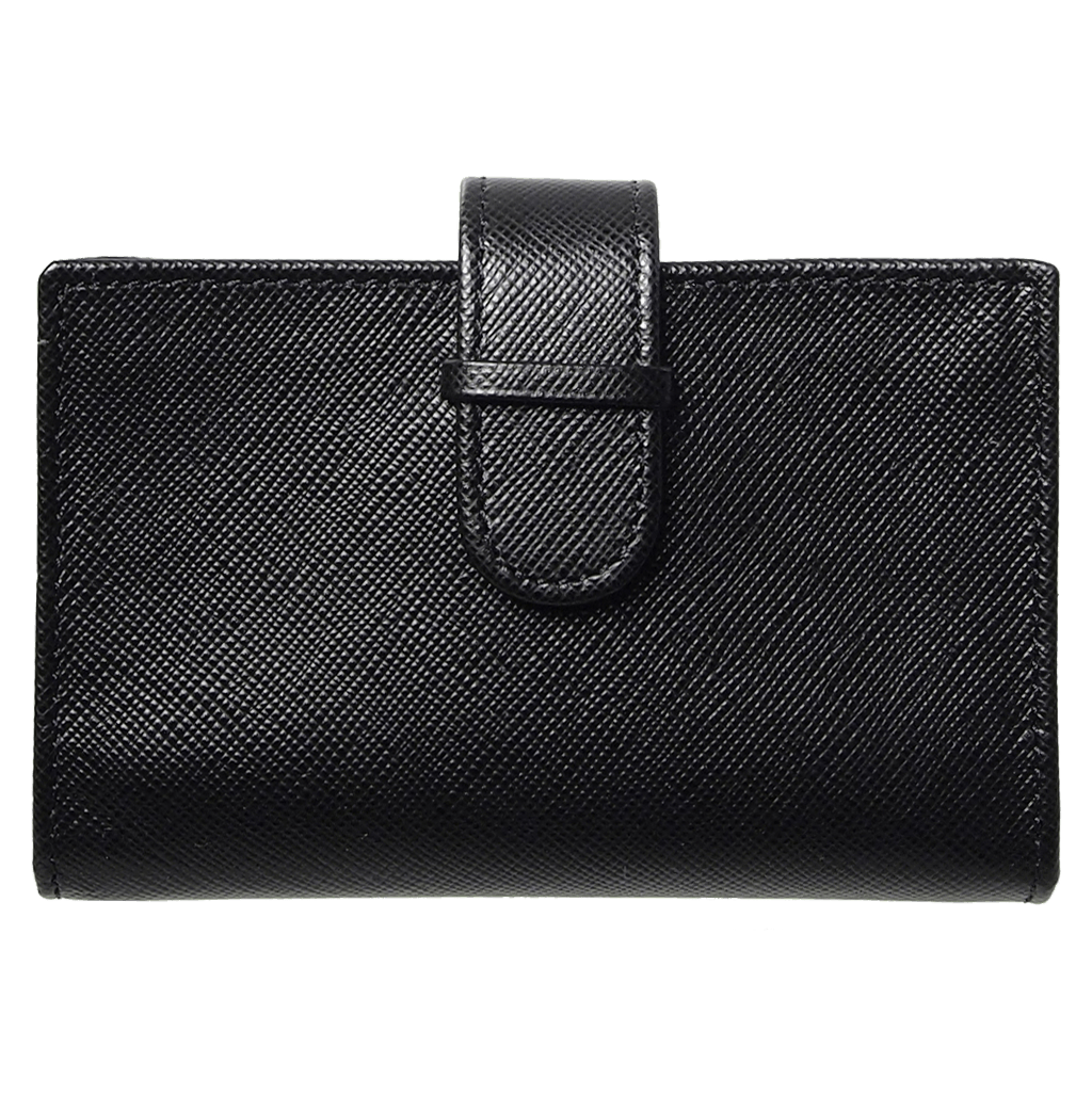 72 Smalldive Unisex Wallets Saffiano Business Card Case Black.