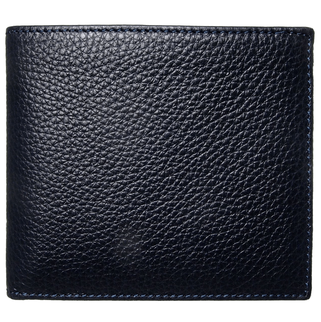 72 Smalldive Mens Wallets 8 Credit Card Small Pebbled Leather Billfold Black.