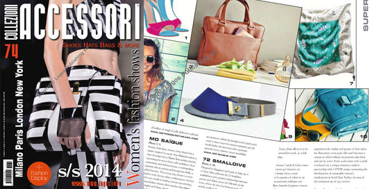 72 Smalldive 9 O'Clock Tales Featured on Oct 2013 Issue of Collezioni Accessori