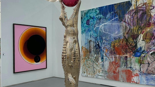 Gallery With Abstract and Contemporary Art