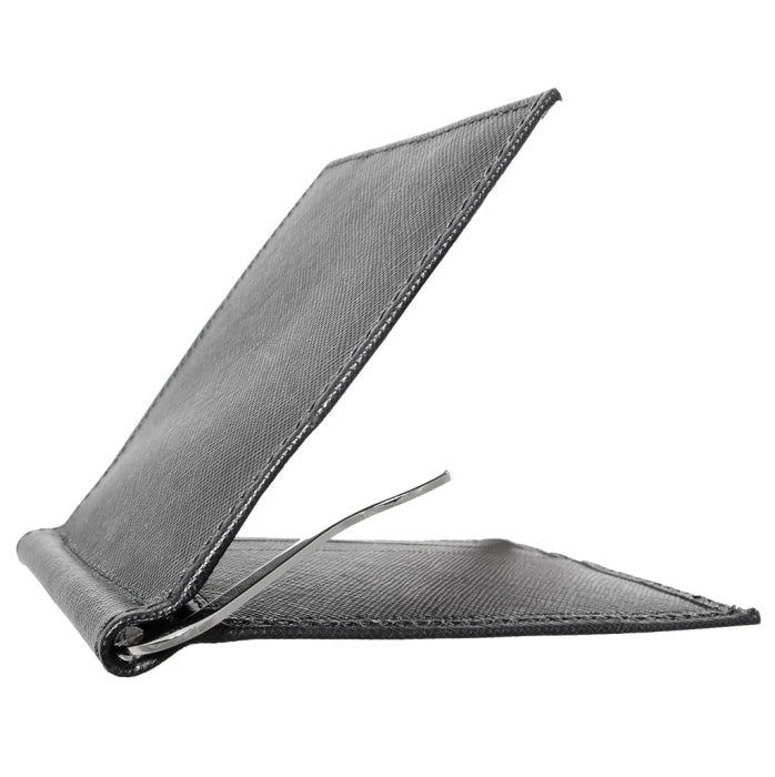 72 SMALLDIVE Navy Saffiano Leather Money Clip 2