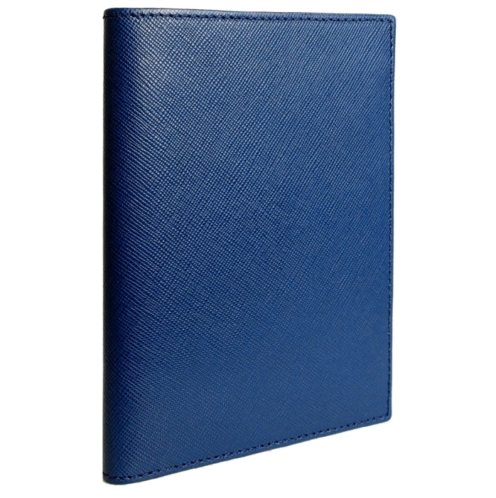 72 SMALLDIVE Navy Saffiano Leather Passport Sleeve Image 1 