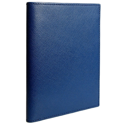 72 SMALLDIVE Navy Saffiano Leather Passport Sleeve Image 1 