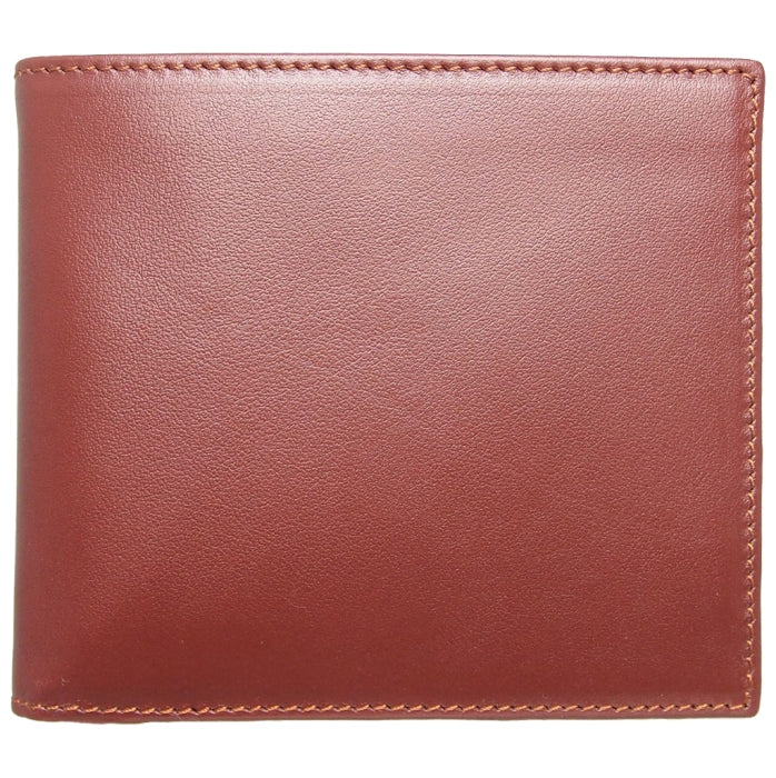 72 SMALLDIVE Small Mahogany Buffed Leather Billfold 8 Card Slots Image 1