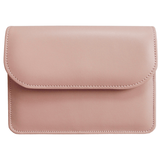 View 2 Of Pink Smooth Leather Belt Pouch 72 Smalldive