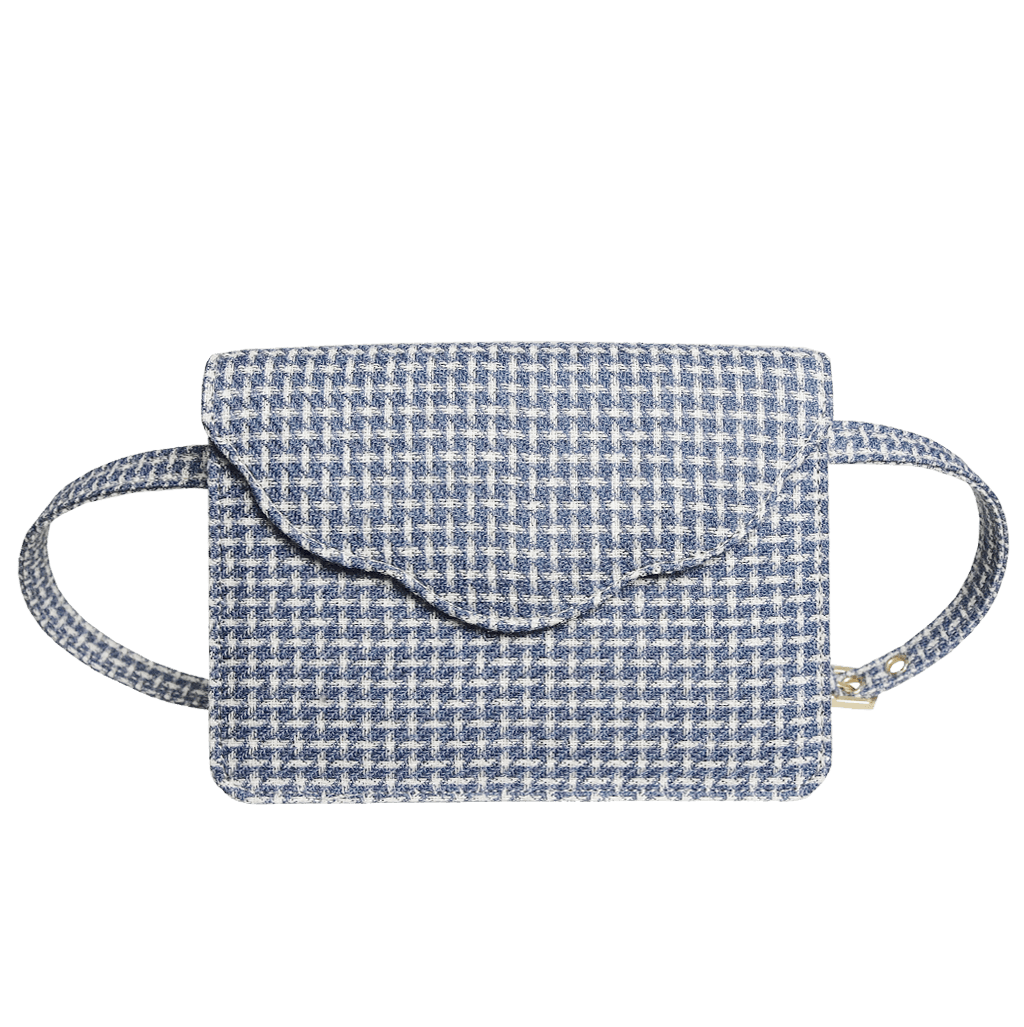Blue Melange Eco-Wool Belt Pouch 72 Smalldive