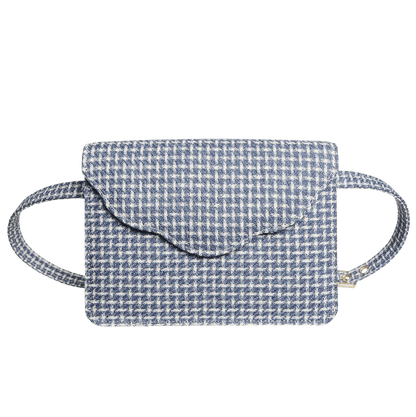Blue Melange Eco-Wool Belt Pouch 72 Smalldive