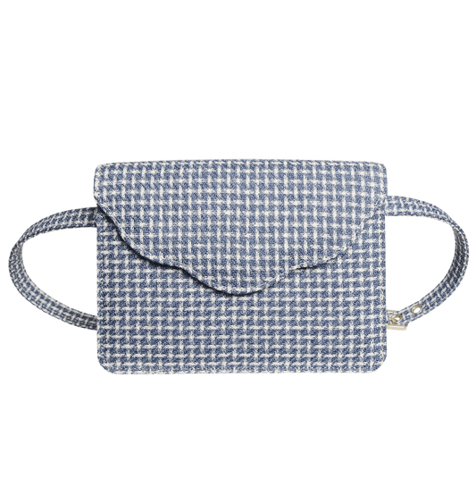 Blue Melange Eco-Wool Belt Pouch 72 Smalldive
