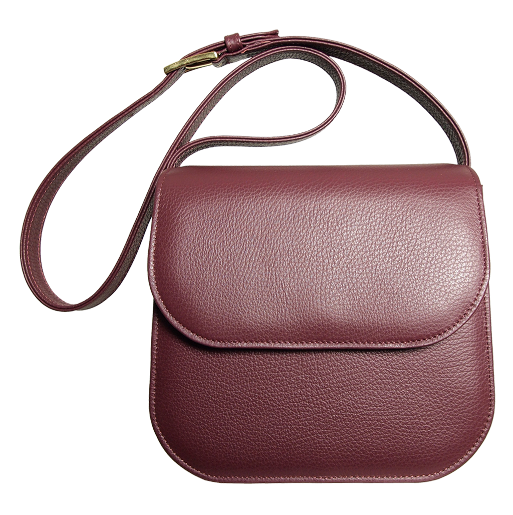 72 Smalldive Shoulder & Hobo Handbag Midi Shoulder Bag Bordeaux.