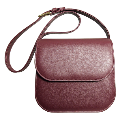 72 Smalldive Shoulder & Hobo Handbag Midi Shoulder Bag Bordeaux.