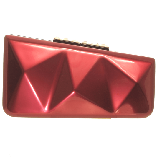Minaudiére in Metallic Red.