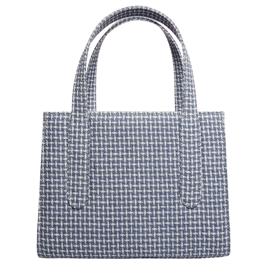 Blue Melange Eco Wool Tote 72 Smalldive
