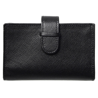 72 Smalldive Unisex Wallets Saffiano Business Card Case Black.