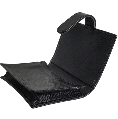 Saffiano Business Card Case Black