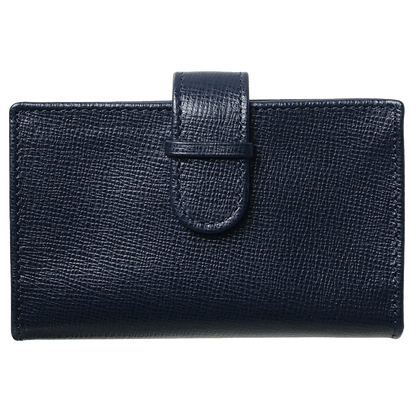 72 Smalldive Unisex Wallets Saffiano Business Card Case Blue.