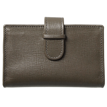 72 Smalldive Unisex Wallets Saffiano Business Card Case Olive.