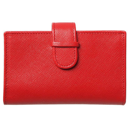 72 Smalldive Unisex Wallets Saffiano Business Card Case Red.